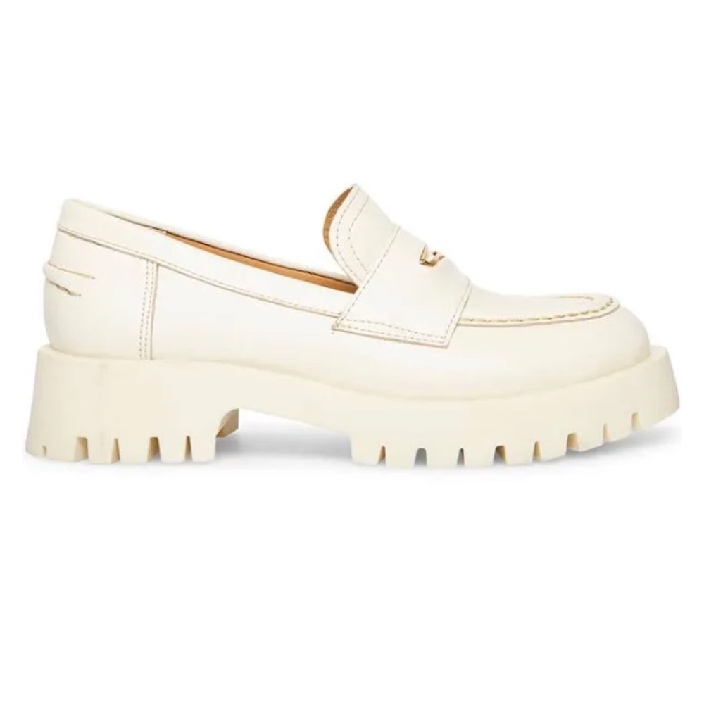 Steve Madden Lawrence Bone Leather Loafer